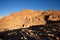 The Urn Tomb at Petra at Sunset, Jordan