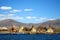 Uros floating islands at Titicaca, Peru