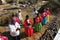 Uros natives, Peru