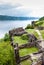 Urquhart Castle on Lake Loch Ness, Scotland