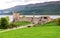 Urquhart Castle and Loch Ness shores view, Scotland