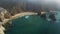 Ursa Beach Praia da Ursa aerial view - 4K Ultra HD