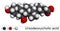 Ursodeoxycholic acid, ursodiol, UDCA molecule. It is used as cholagogue and choleretic in the treatment of cholelithiasis, biliary