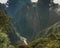 Urubamba River and Mountains from Machu Picchu