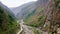 Urubamba river near Machu Picchu in Peru