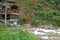 Urubamba or Vilcanota River in the Town of Aguas Calientes, the Foothill of Machu Picchu Inca Citadel in Cusco Region, Peru