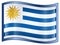 Uruguay Flag icon