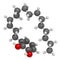 Urushiol poison ivy allergen molecule. Also present in poison oak, lacquer tree and poison sumac. Urushiol is a mixture of closely