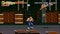 URYUPINSK. RUSSIA - APRIL 7, 2016: Gameplay game console Sega Genesis Bare Knuckle III - street fight brawl violent