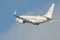 US Air Force Boeing C-40B jet in Zurich in Switzerland