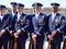 US Air Force Honor Guard Drill Team Men