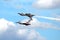 US Air Force Thunderbirds in Close formation