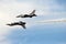 US Air Force Thunderbirds in Close formation