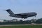 US airforce C-17 landing at Okinawa