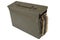 US Army Ammo Box with ammunition belt