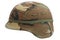 us army kevlar helmet with camouflaged cover