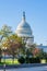 US Capitol Buiding Washington DC Dome Detail Closeup Alone Daylight Shadow Sunshine American Landmark