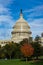 US Capitol Buiding Washington DC Dome Detail Closeup Alone Daylight Shadow Sunshine American Landmark