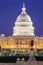 US Capitol Building dusk