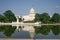 The US Capitol, reflecting pool in front