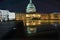 US Capitol Reflection North Side Night Stars Washington DC