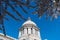 us capitol with sakura bloom. Washington State Capitol. Legislative Building in Olympia