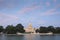 US Capitol ultra wide view from reflecting pool