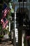 US Flags proudly displayed in Savannah, Georgia