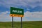 US Highway Exit Sign for Abilene