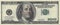 US Hundred Dollar bill with Drunken Ben