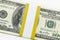 US Hundred Dollar Money Bundle with Blank Strap