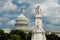 US Marines Memorial and Capitol