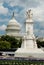 US Marines Memorial and US Capitol