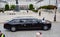 US presidential Cadillac limousine known as the `Beast` in front of the presidential palace in Warsaw