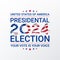 US presidential election 2024 logo
