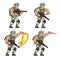 US Soldier Knife Attack Sprite