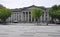 US Treasury Department building with Albert Gallatin Statue from Washington District of Columbia USA