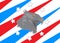 USA american flag bald eagle stars stripes