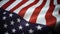 USA American Flag Textured Background Loop