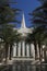 USA, Arizona/Gilbert: New Mormon Temple - Oasis in the Desert