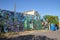 USA, Arizona/Guadalupe: Mural - The Wizard of OZ