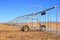 USA, Arizona: Lateral Move Irrigation System