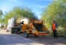 USA, Arizona: Wood Chipper in a Park