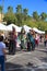 USA, AZ/Tempe: Festival Entertainers - Stilt Walkers In Bird Costumes