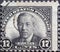 USA - Circa 1931: a postage stamp printed in the US showing a portrait of Woodrow Wilson