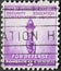 USA - Circa 1940: a postage stamp printed in the US showing a Torch of Enlightenment Text: Security education Conservation Health
