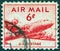 USA - CIRCA 1947: A stamp printed in USA shows Douglas DC-4 Skymaster airliner, circa 1947.