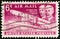 USA - CIRCA 1949: A stamp printed in USA shows Wright brothers and Wright Flyer I plane, circa 1949.