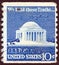 USA - CIRCA 1973: A stamp printed in USA from shows Jefferson Memorial, circa 1973.