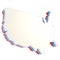 USA country shaped copyspace plate